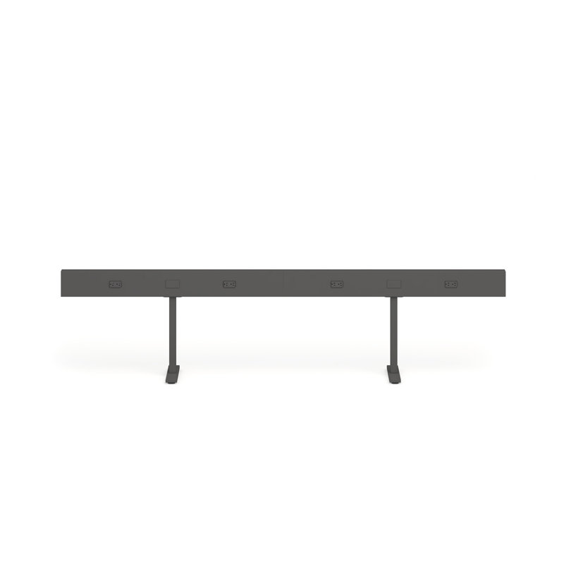 Rail électrique à rampe, Gris anthracite, H 23,5 po x l 60 po x P 14,5 po