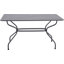 6 - Person Steel Patio Dining Set Umbrella Hole Included Rectangular Table with Cushions Included