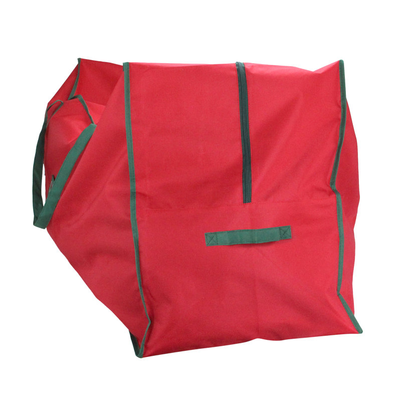 43" Red and Green Multipurpose Christmas Storage Bag