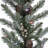 9 ft. Snowy Morgan Spruce Garland with Twinkly LED Lights
