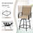 Deert 2 - Person Patio Dining Set with Square Table