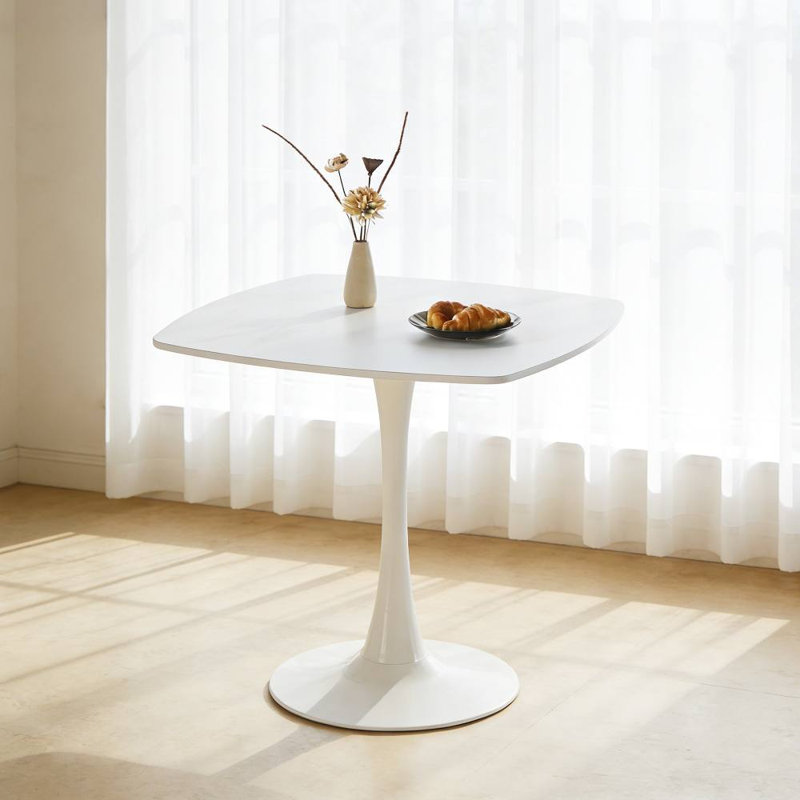 5 Pieces Dining Set (White)