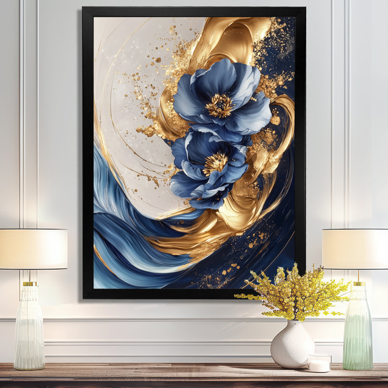 Simoneau - Impressions sur toile abstraites, Noir, noir, noir, noir, H 20 po x l 12 po