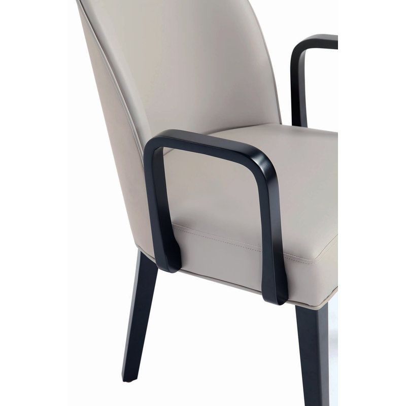 Fauteuil Hillman, Gris clair