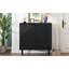 Armoire d'appoint minimaliste moderne avec tablettes réglables Mirod