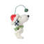 Figurine Jim Shore Peanuts Snoopy Mistletoe
