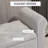 50" Bench, Gray. Upholstered With Soft Velvet. Rolled Arms & Wood Legs. Hidden Storage. Comfortable For Bedroom, Living Room. Assembly Required. 264 Lbs Max Storage Gray Velvet Comfy Seat Room,