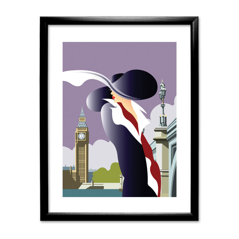 Dave Thompson - Single Picture Frame Print, Black