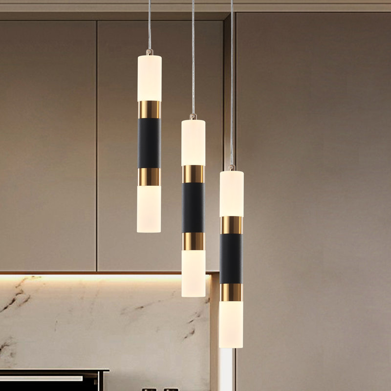  Ilora 3 - Light Modern Cluster LED Kitchen Island Pendant for Contemporary Living Rooms, Dining Spaces And Urban - Inspired Interiors
