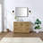49 " W Freestanding Standard 1 Single Vanity Bathroom Vanity With Quartz Top