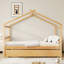 Lit en bois avec couchette-678714859