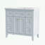 Ensemble de meuble-lavabo Bathroon avec lavabo en résine, 6 tiroirs et 2 armoires-993861020