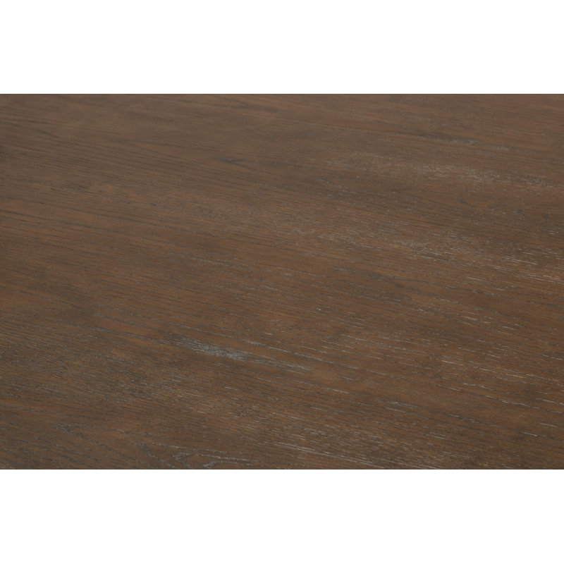 Rackey Walnut Wood 96" Extendable Dining Table