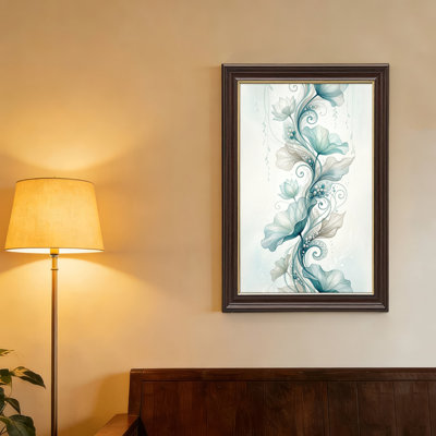 «Gallery Wrap», art mural sur toile pour le salon, la chambre à coucher, le bureau ou le vestibule - décoration murale décorative avec art floral
