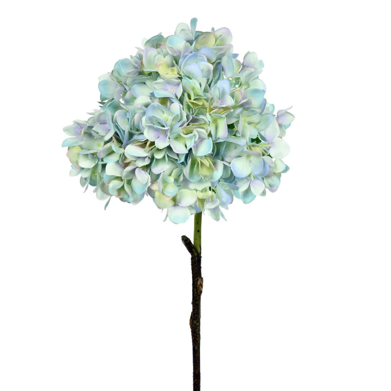 Jet d'hortensia artificiel, bleu