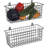Wall Mounted Storage Cabinet Storage Basket
