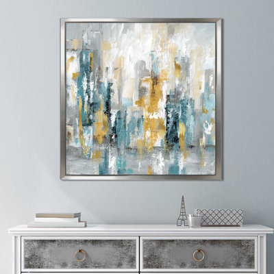 «City Views II», reproduction de peinture acrylique