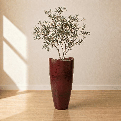 Pot à fleurs rond Vinisha ECOBO EcoFriendly