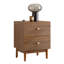45cm W Manufactured Wood Bedside Table