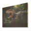 Velociraptors de la préhistoire dans la jungle - dinosaure sur bois-869305492