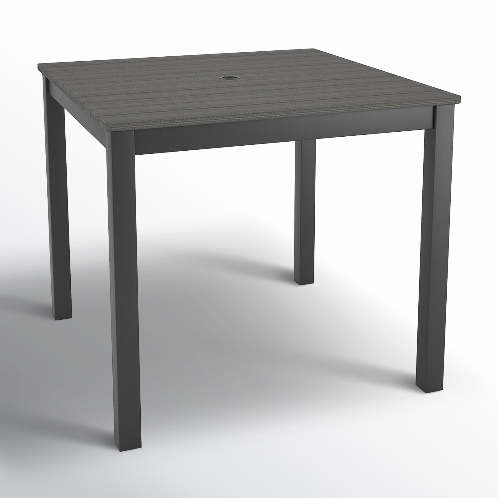Townsend 41" Patio Dining Table, 33" W x 33" L x 29" H, Gray