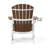 Folding Adirondack Chair, White-900684199