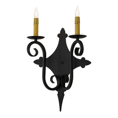 Angelique 2 - Light Candle Wall Light