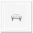 Blue Futon Loveseat(Metal Main Material)-319525752