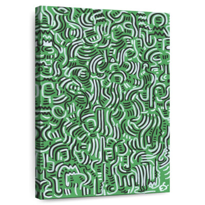 Graffiti vert jungle Avery