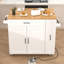 Chariot pour îlot de cuisine l 39,38 po avec abattants, tiroirs et rangement pour armoire