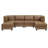 Angelamaria Faux Leather L-Shaped Sectional-672938797