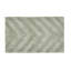 Ensemble de tapis pour salle de bain à chevrons 100% coton Annaclara Premium GSM 1990 2 pièces avec envers en latex antidérapant, certifié OEKO-TEX®, super absorbant et lavable à la machine, sauge foncé-71048578-122444785