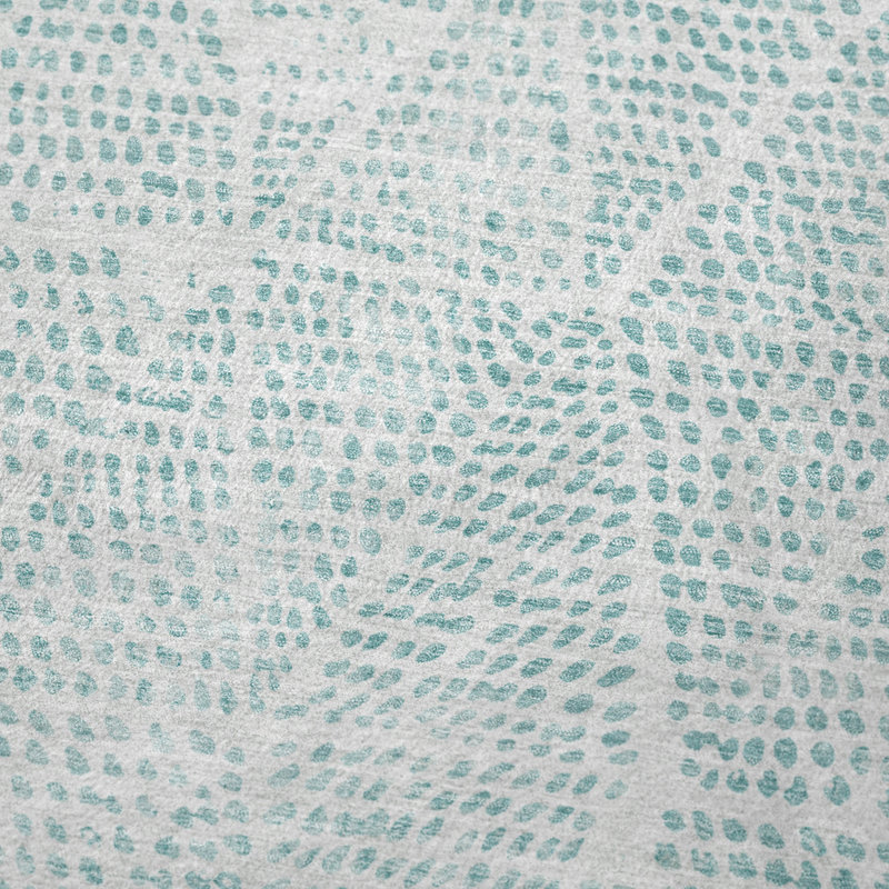 Jeté en laine Sherpa ASB591 lavable à la machine Addison, Turquoise