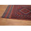 Tapis rouge et bleu Tribal Traditional