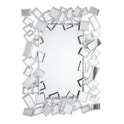 Jennie Metal Flat Wall Mirror