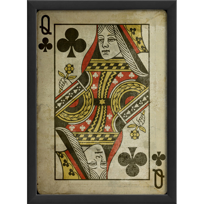 « grand of trèfle », impression encadrée