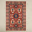 Adrien Oriental Handmade Tufted Wool Red/Beige/Blue Area Rug-1782419972