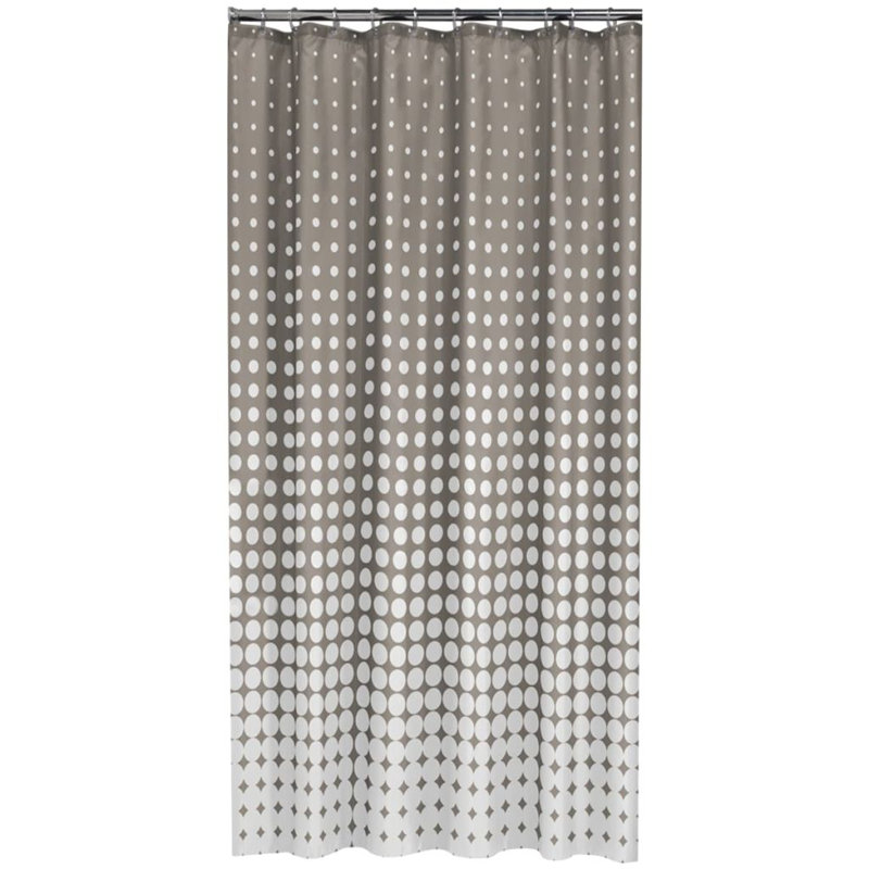 Sealskin Shower Curtain Speckles 180cm, Taupe