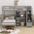 Jaunita Kids Twin Bunk Bed with Drawers-1076359506