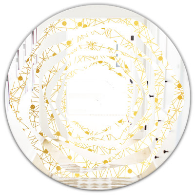 Miroir mural Whirl Maze II