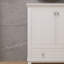 Meuble-lavabo blanc 30 po sans lavabo, base seulement, armoire de salle de bain multifonctionnelle avec portes et tiroirs