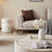 Minimalist Round Fiberglass Coffee Table-158413879