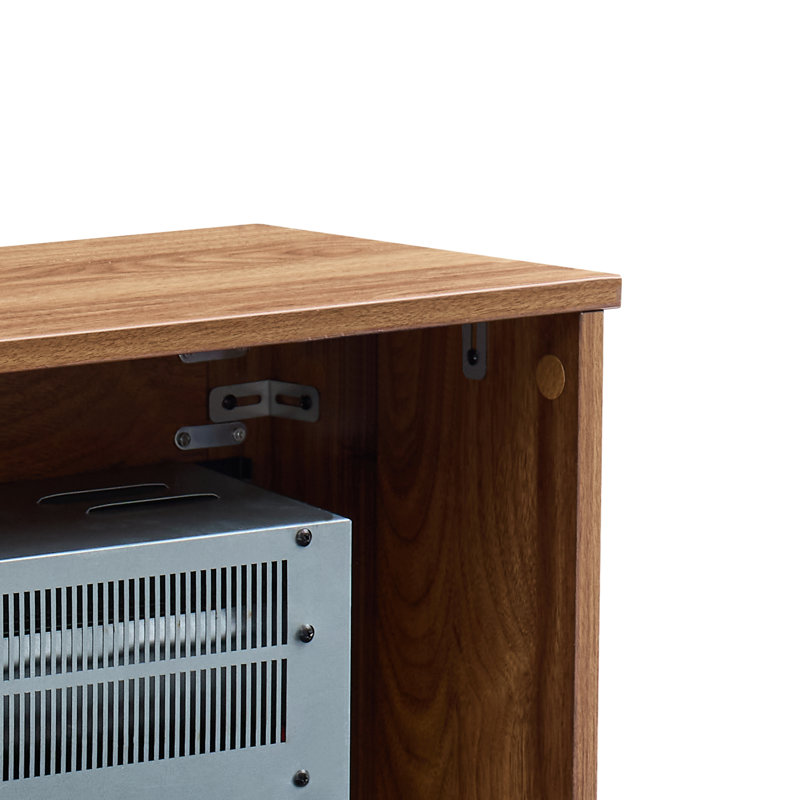 Mocoloo 1500 Watt 5000 BTU Electric High Efficiency Cabinet Space Heater with Adjustable Thermostat and with Digital Display