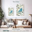 Teal Bluebird Silhouette III-108751940
