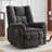 Wajeeh Upholstered Lift Assist Triple Motor Recliner with Massage Heat and Adjustable Headrest-5889396