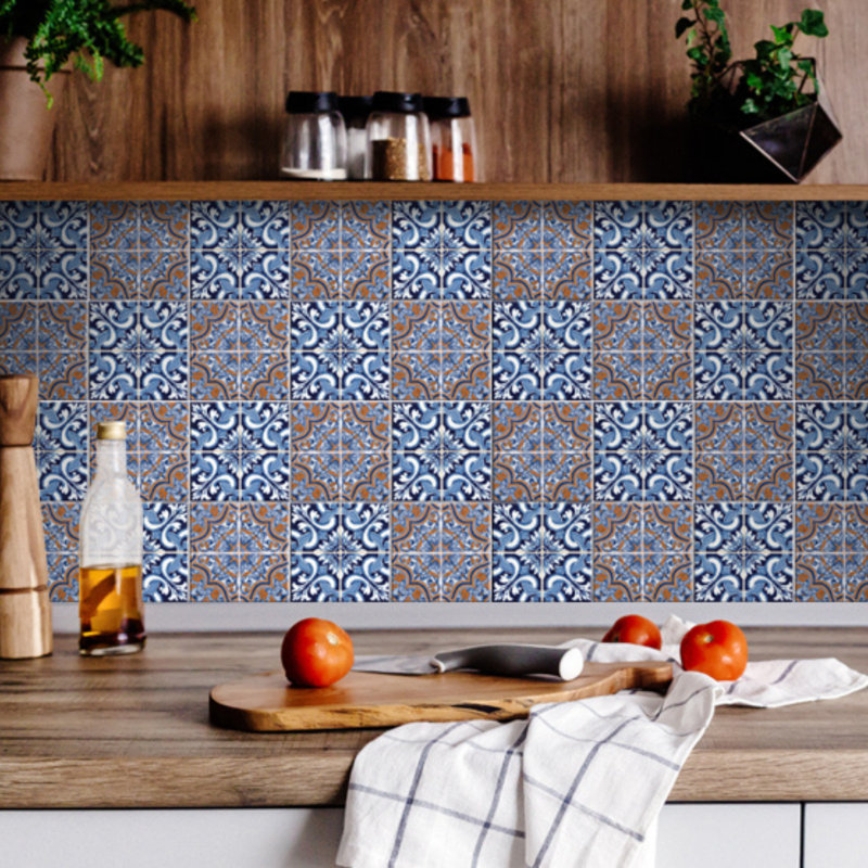 Carreau de mosaïque auto-adhésif en vinyle 12 po x 12 po