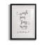Wash Fears - Art textuel avec cadre photo-1968971342-1968971390