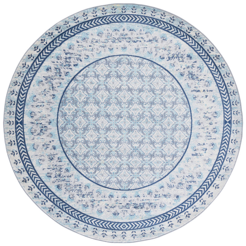 Glynnis Performance Oriental Rug, Round 6'7"