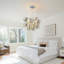3 - Light Dimmable Glass Globe Chandelier
