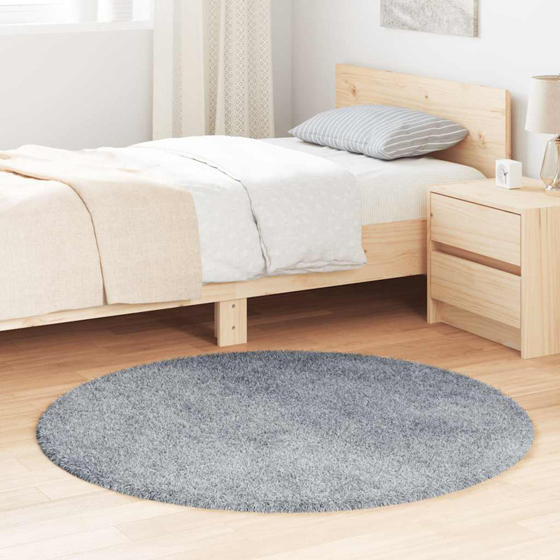 Solid Colour Area Rug, Round 120cm